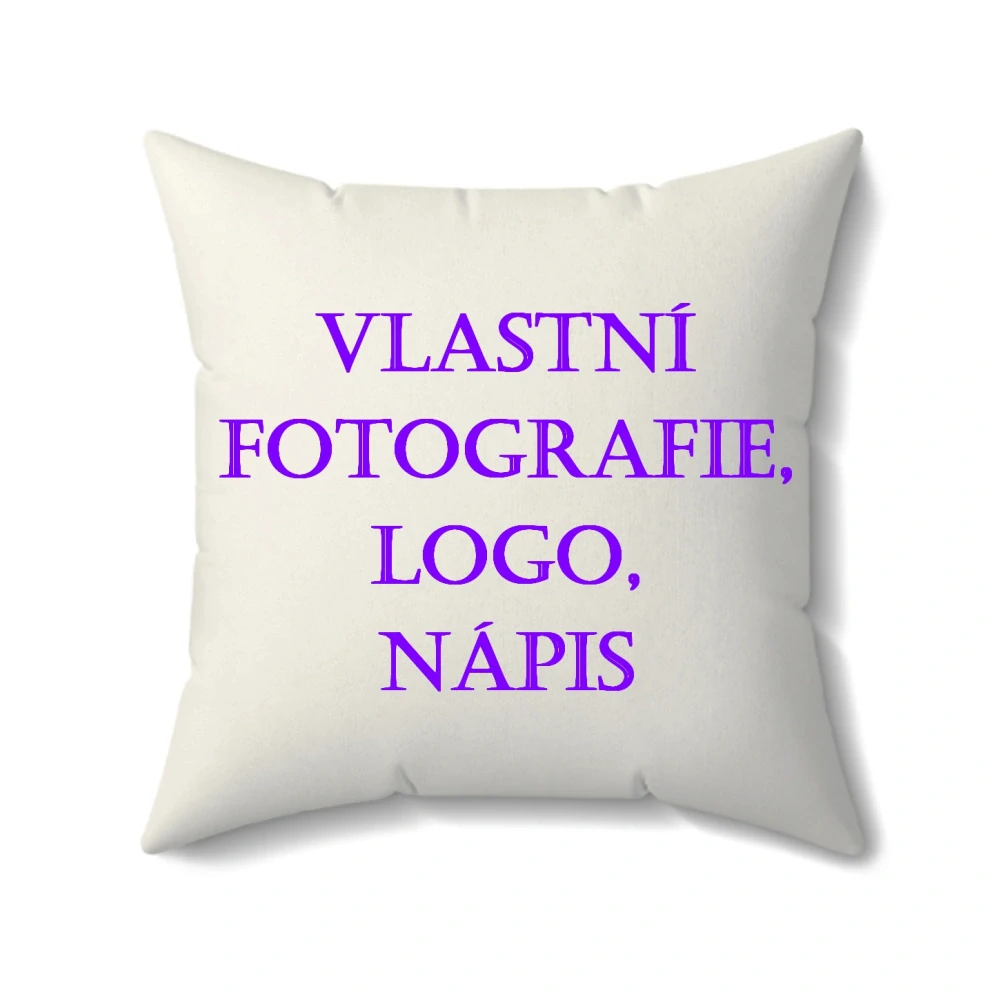 Polštář s vlastním potiskem