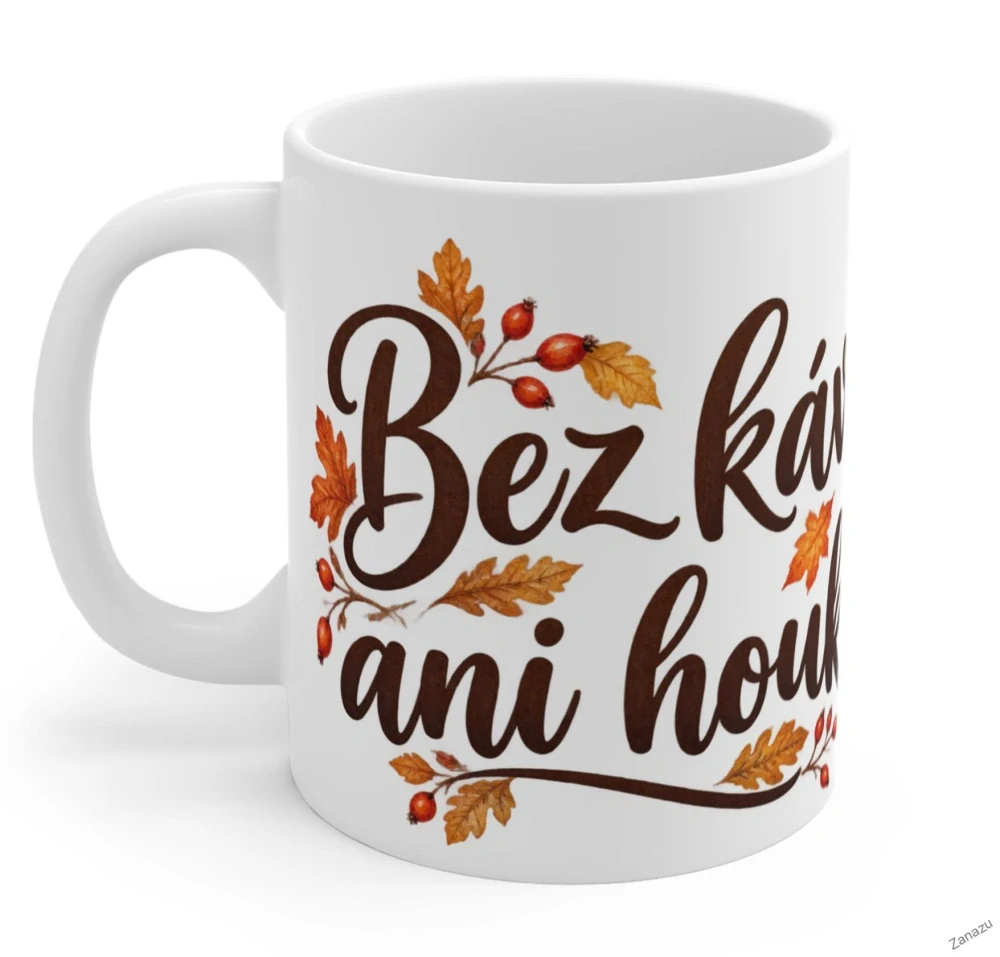Podzimní hrnek sovička – Venku podzim, doma předení